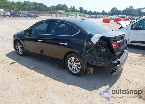 2015 Nissan Sentra Sv z USA, uszkodzony, nr VIN 3N1AB7AP6FY306544